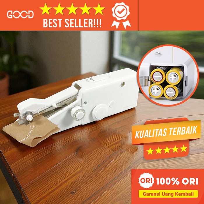 MESIN JAHIT MINI HANDY STITCH ORI - Alat Jahit Portable Mudah Digunakan Untuk Pemula