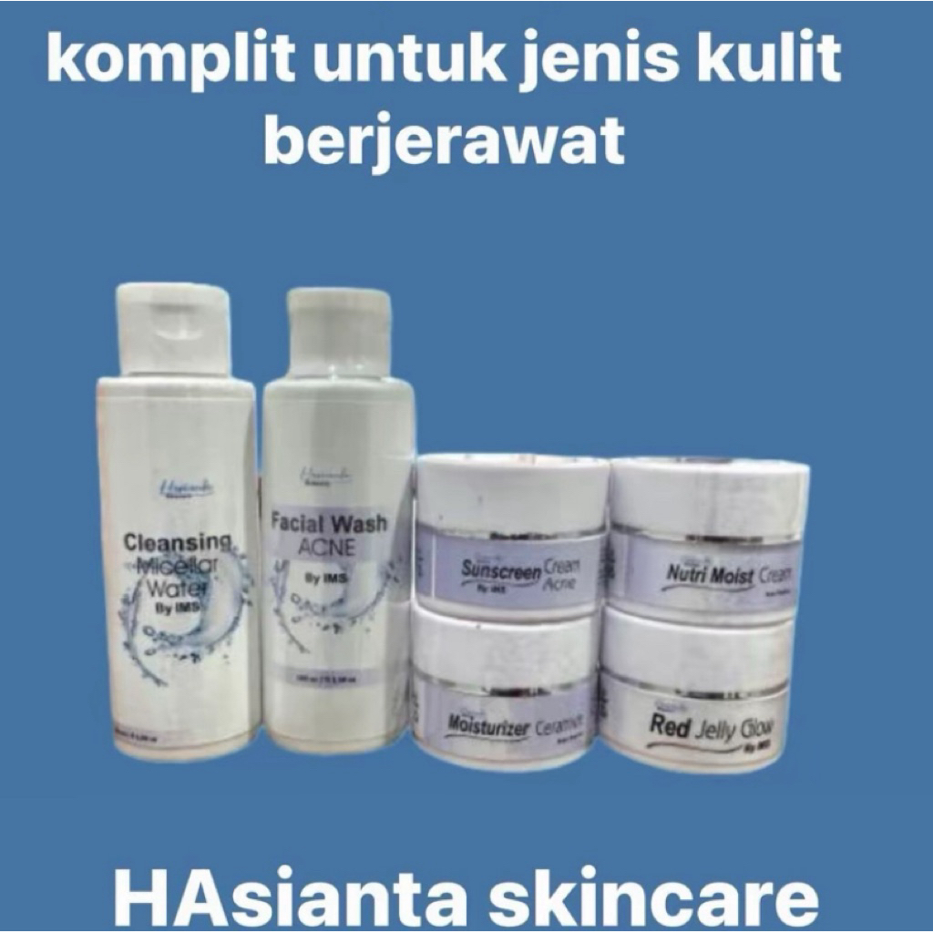 HASIANTA SKINCARE PAKET ACNE KOMPLIT