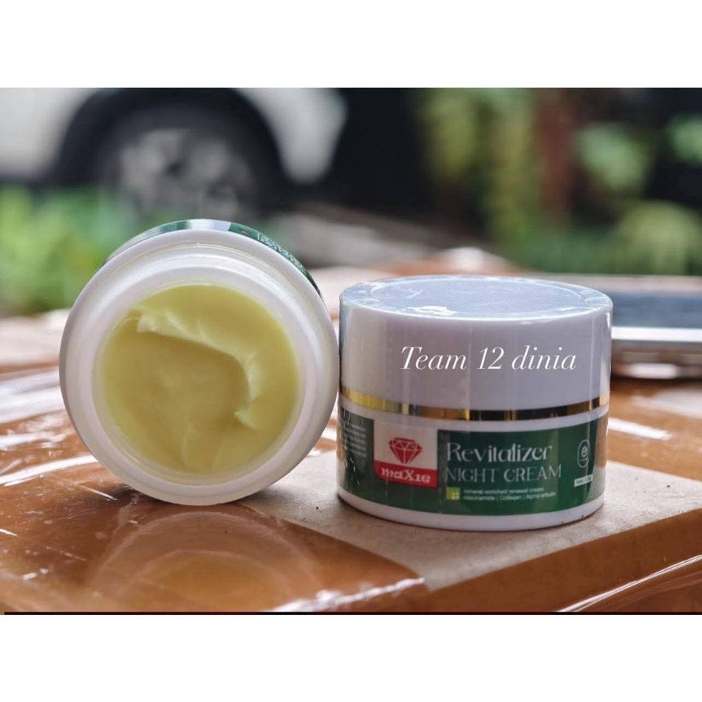 CREAM HIJAU MAXIE GLOW ( FLEK & JERAWAT) Kemasan terbaru