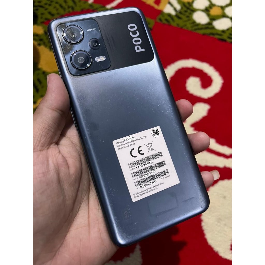POCO X5 5G 128GB / 6GB RAM (Batangan + Charger)