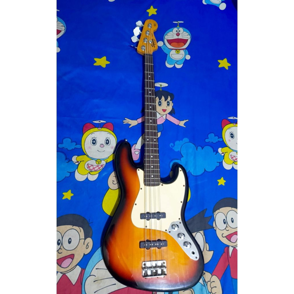 Gitar Jazz Bass Squier California Series 2007 Original Murah Istimewah