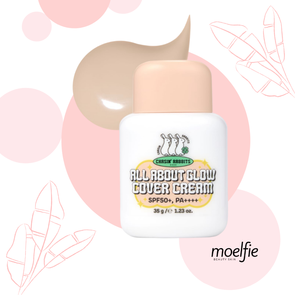 [READY STOCK] CHASIN' RABBITS ALL ABOUT GLOW COVER CREAM 35g SPF50+ PA++++