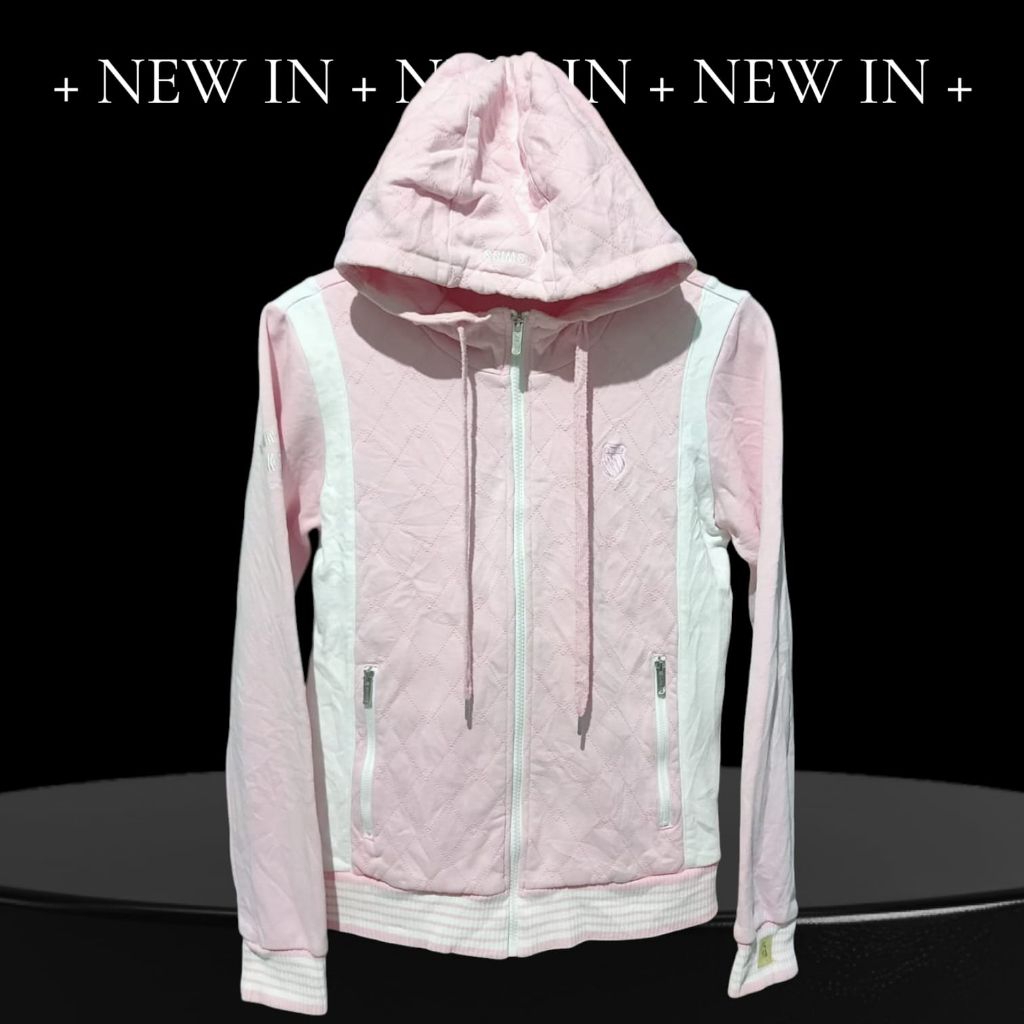 HOODIE ZIPPER WANITA K SWISS