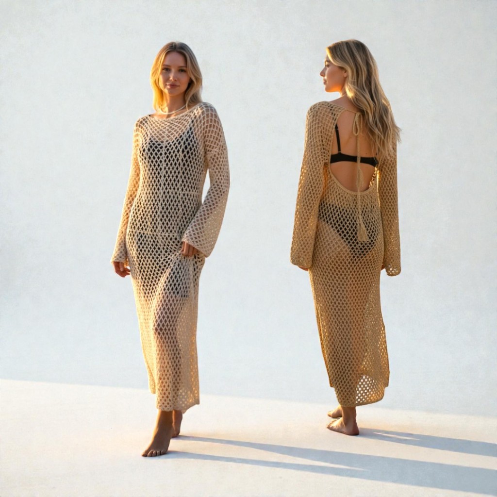 Outfit.Bali | Dress Rajut Carla Wanita | Dress Backless Beachwear