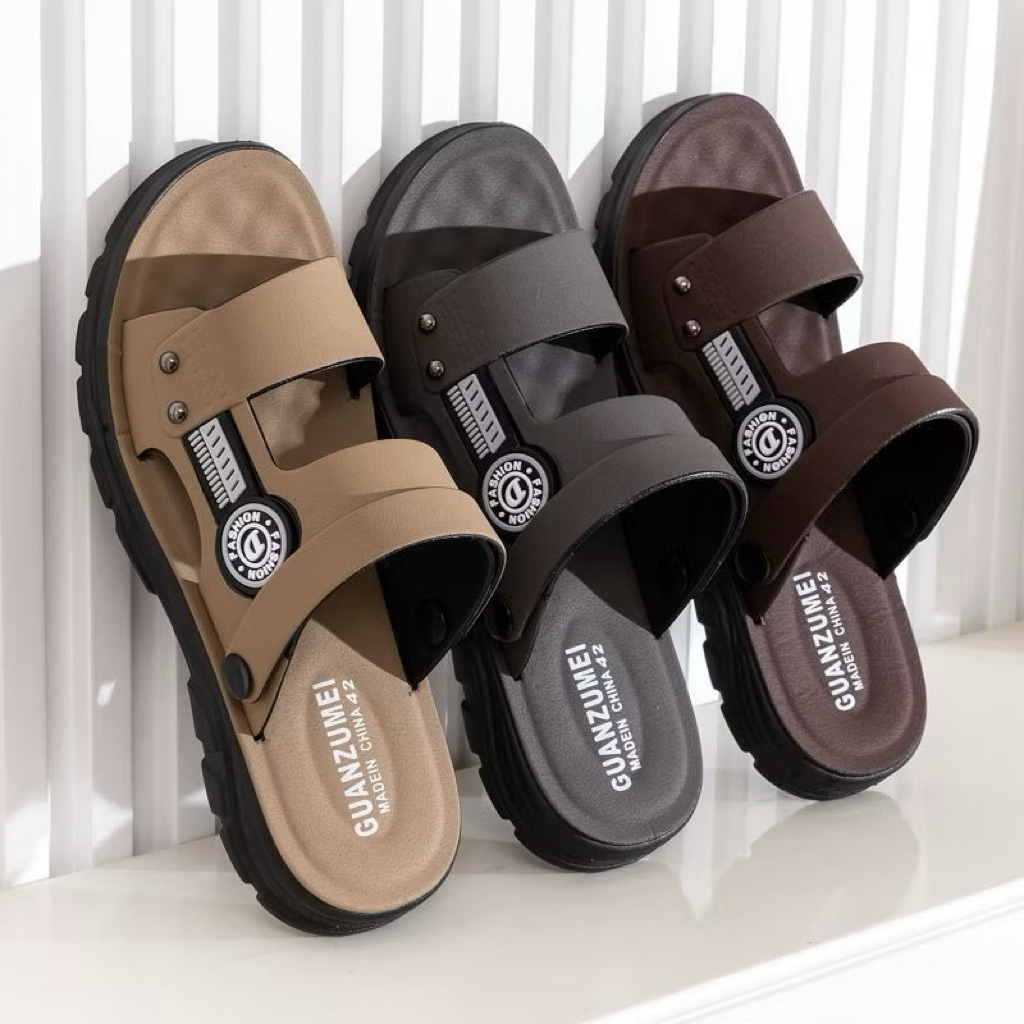 JAVEN QUALITY Sandal Selop pria MK 90 Anti Putus dengan sol karet dan bahan Premium