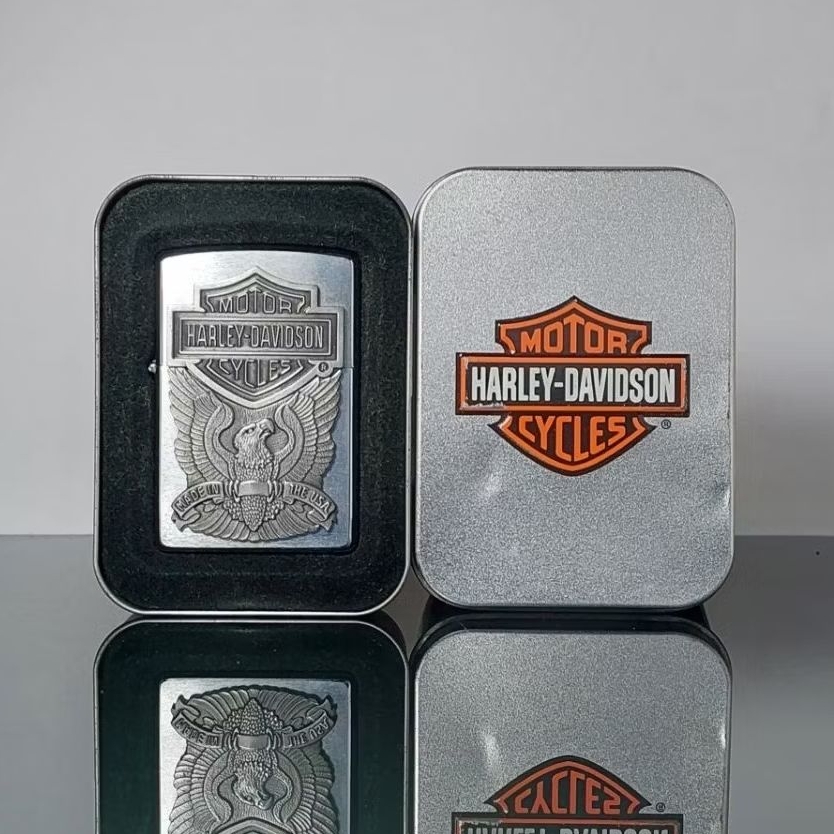 ZIPPO 200HD H264 HARLEY DAVIDSON 98 MADE IN USA OFFICIAL LICENSED PRODUCT TAHUN 2000 / XVI
