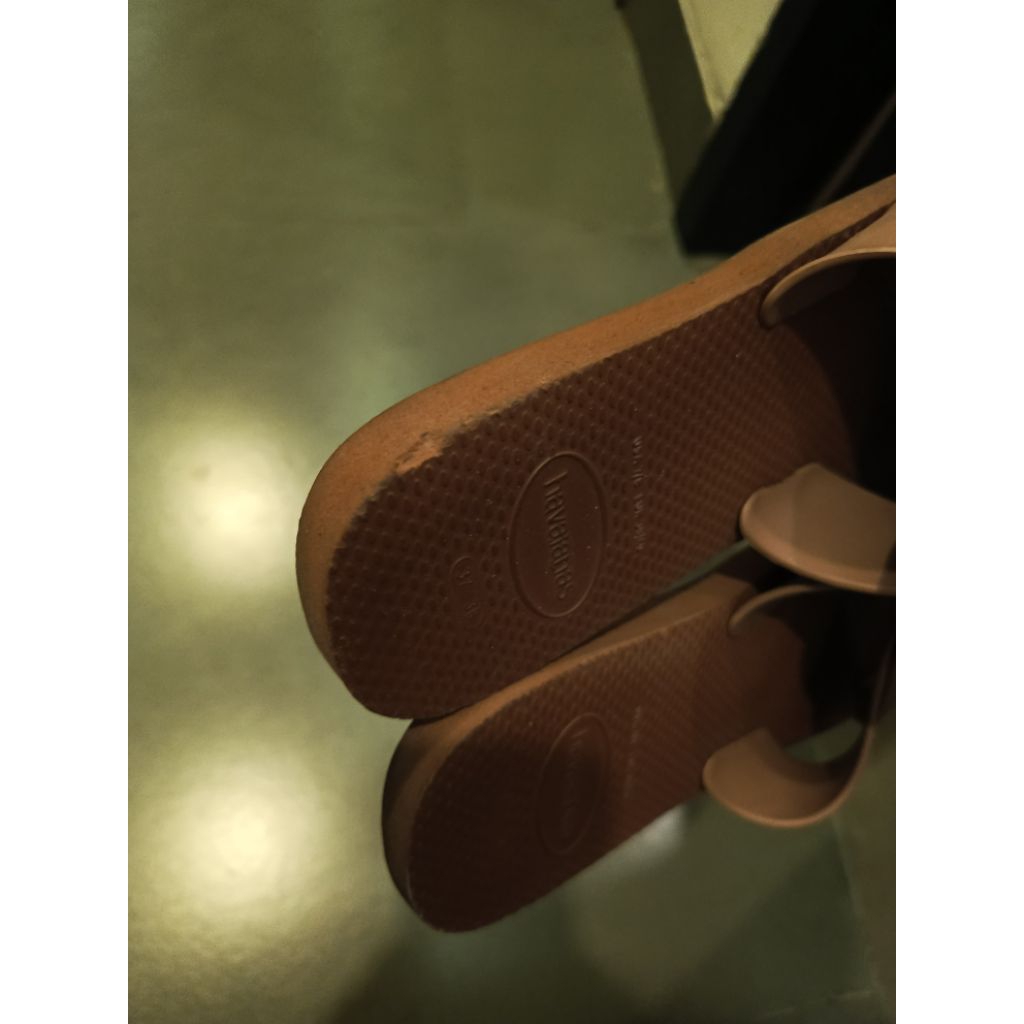 Sandal Havaianas Aqua Rust Original - Preloved 37-38 Brazil