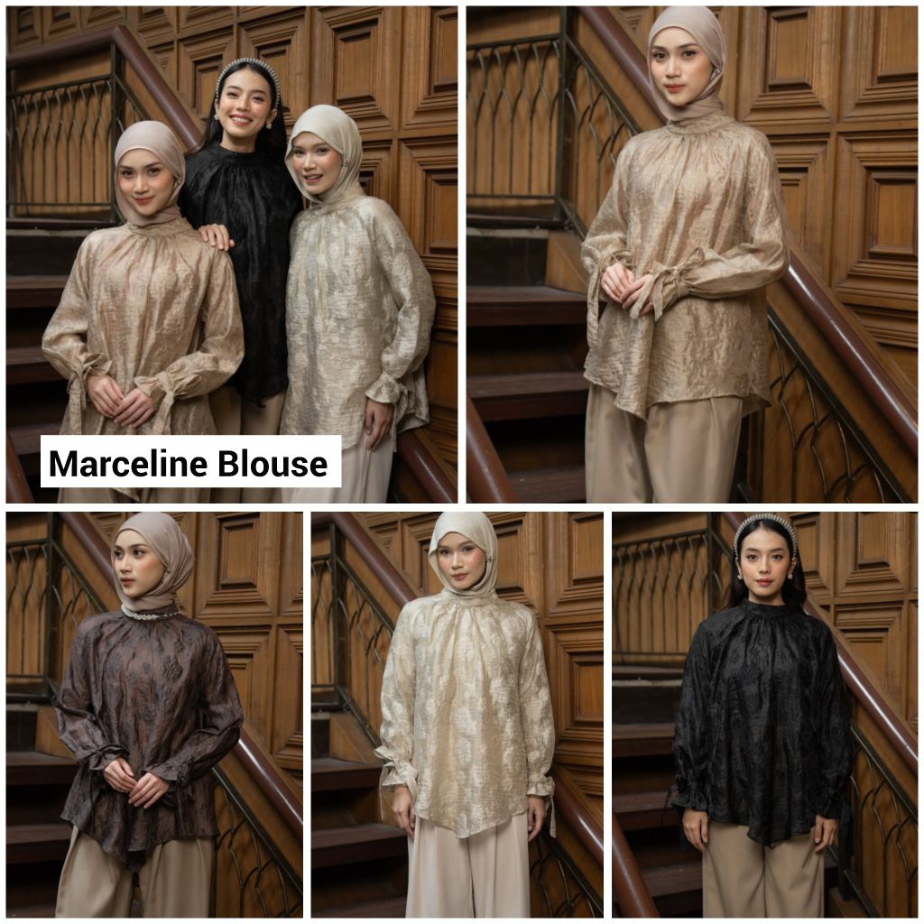 Marceline Blouse Mayoutfit (Atasan Saja) | Raya Collection Mayoutfit | Baju Lebaran | Baju Lebaran M