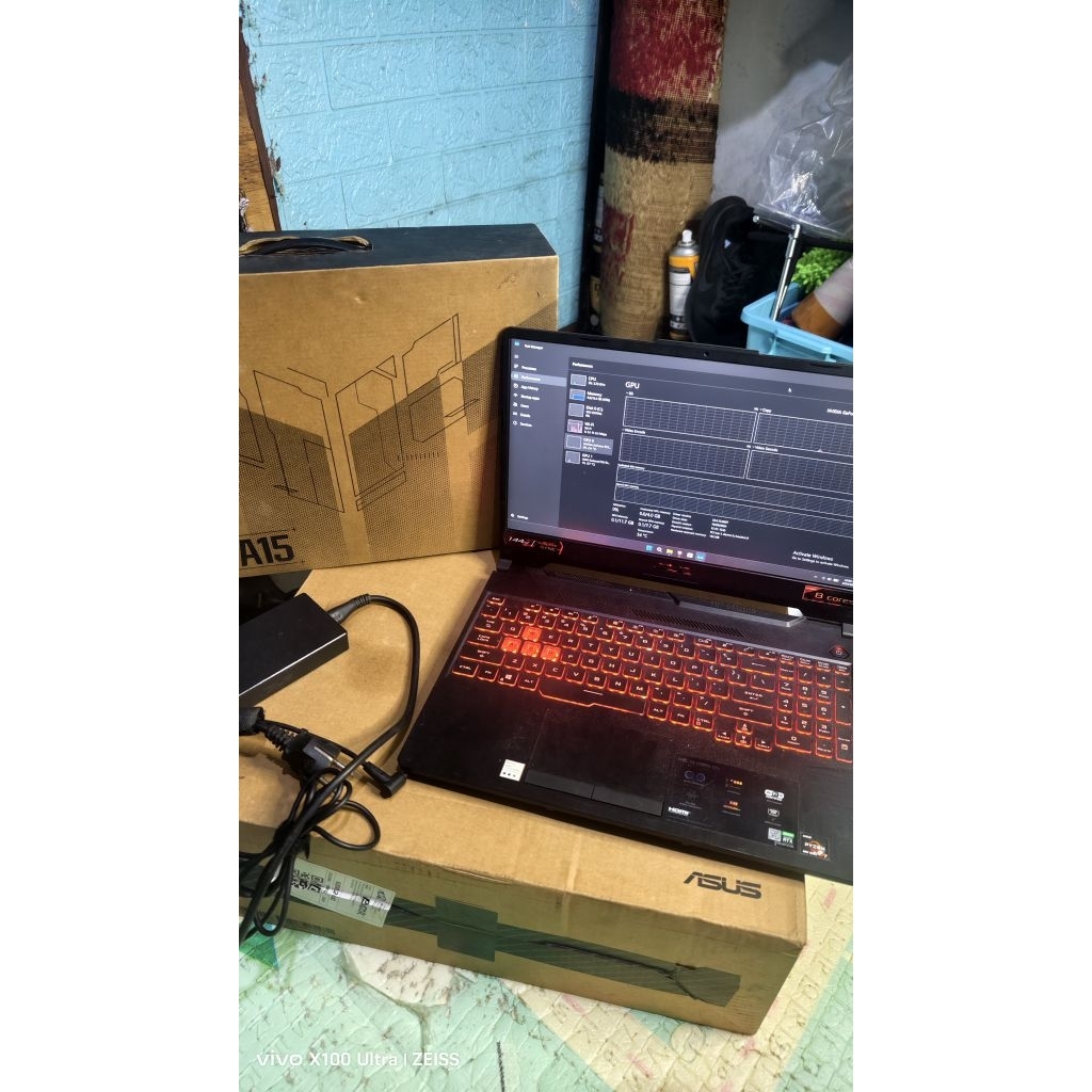 Asus TUF A15 RTX3050/RYZEN 7 4800H Second