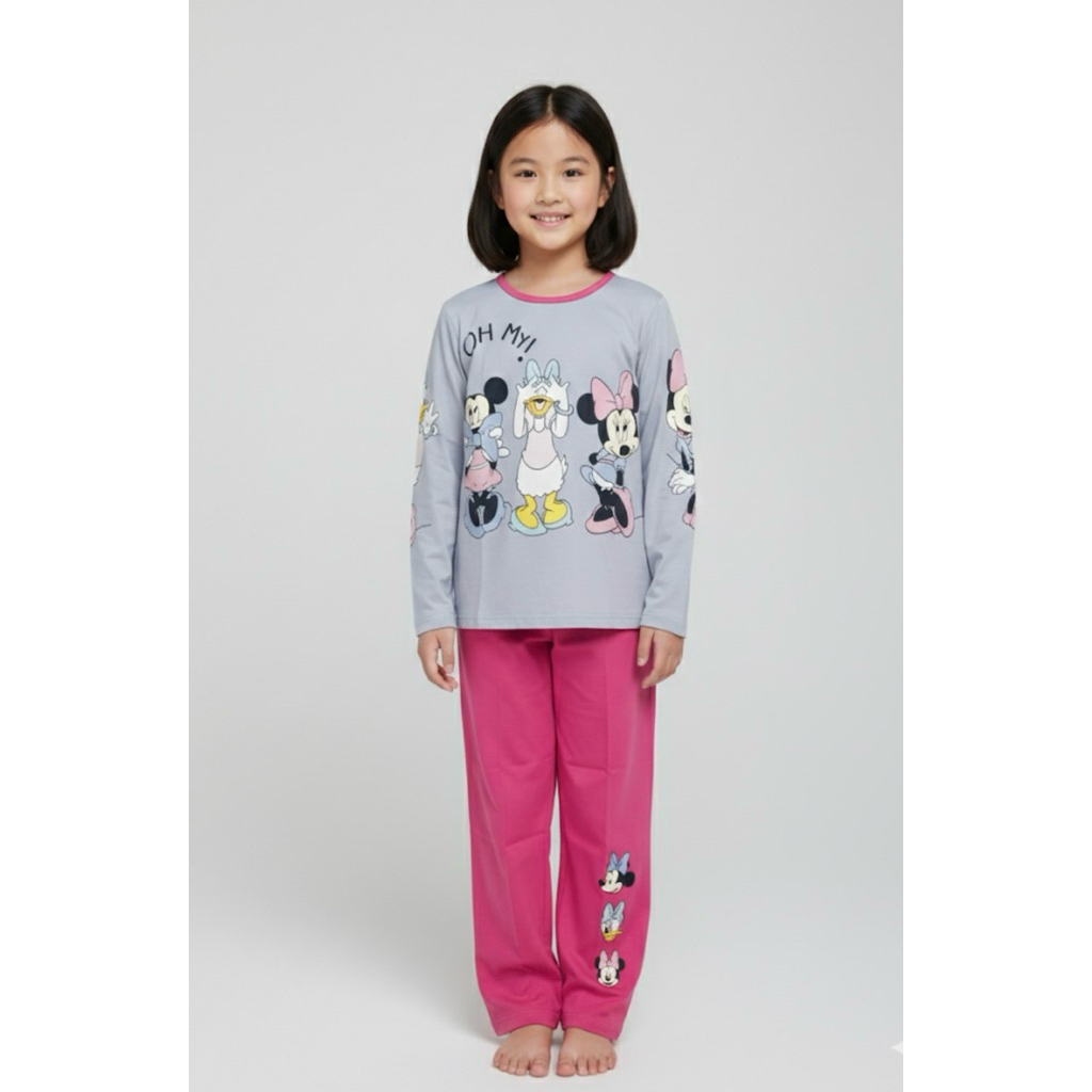Baju Tidur Anak Gina Secret Minnie Mouse