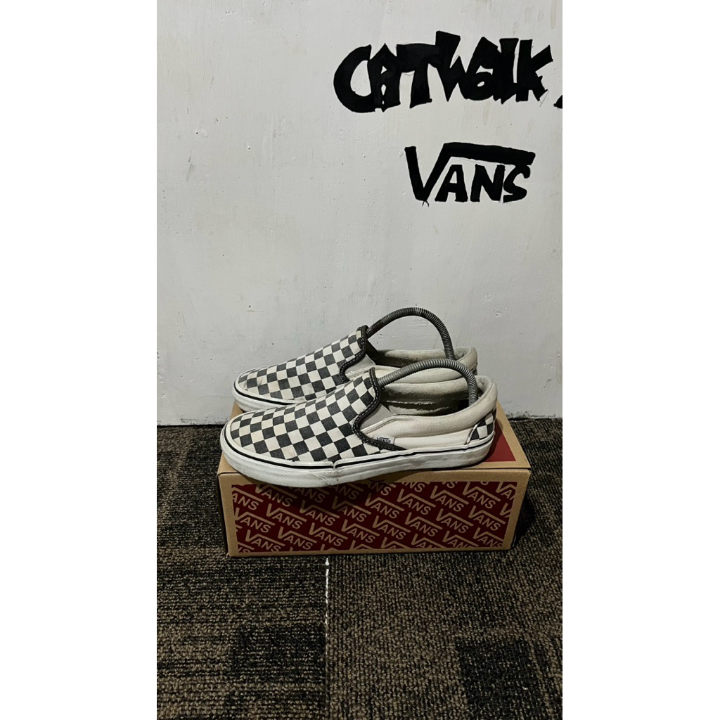 Vans Slip On Chekerboard second original