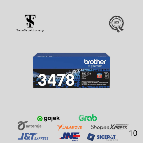 Toner Brother TN-3478 Black OriginalHL-L5100DN, HL-L6200DW, HL-L6400DW, DCP-L5600DN, MFC-L5900DW, MF