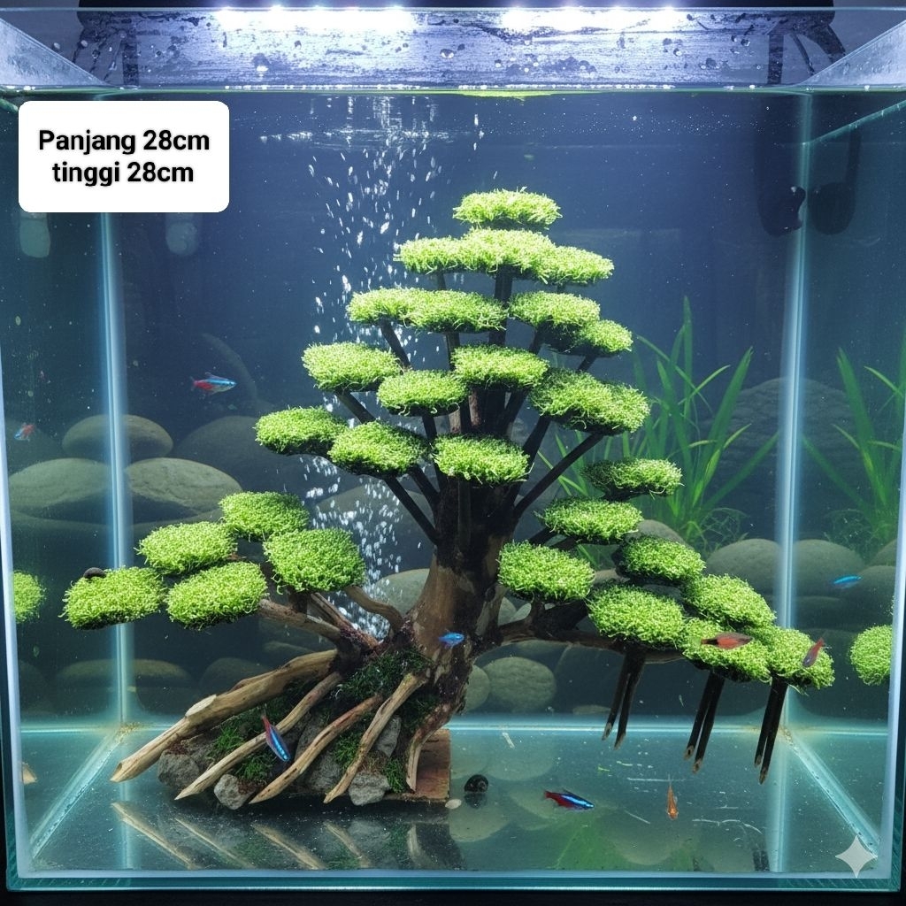 bonsai aquascape sintetis