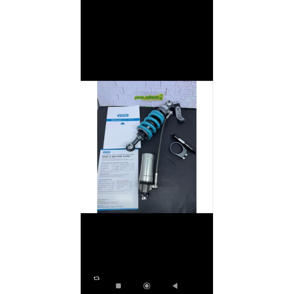 Shock / monoshock nitron R3 series kawasaki ninja RR R original made in japan