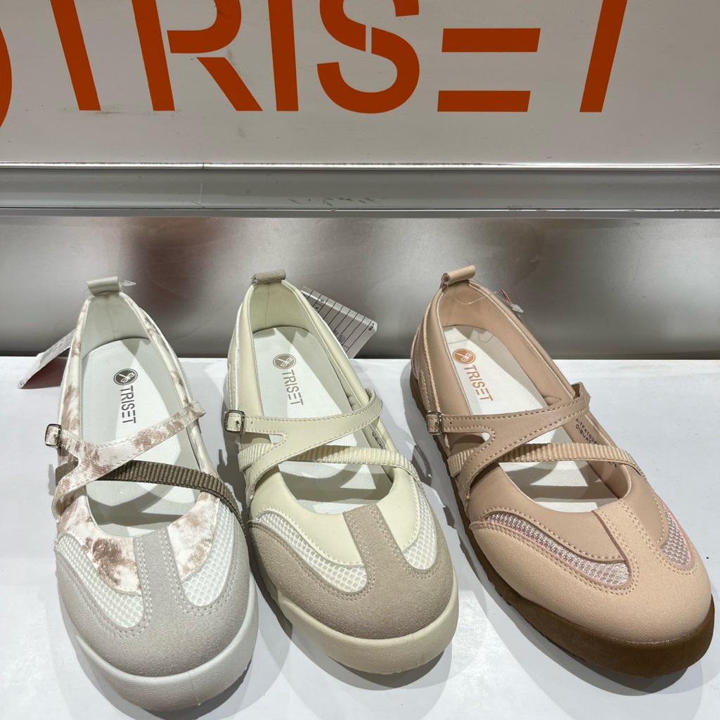 sepatu kerja  slip on cewek triset 36-40