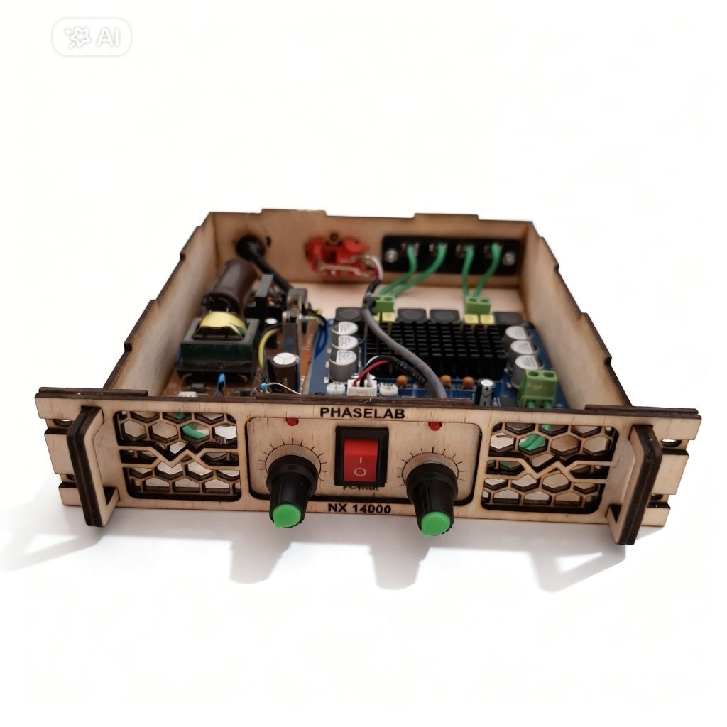 Power Amplifier Class D 2 Way – Sub & Mid Aktif | SMPS Internal | Siap Pakai