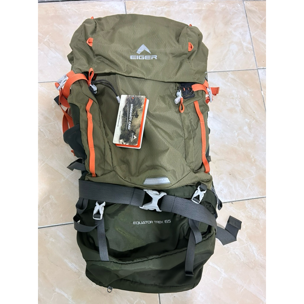eiger equator trek 65 olive