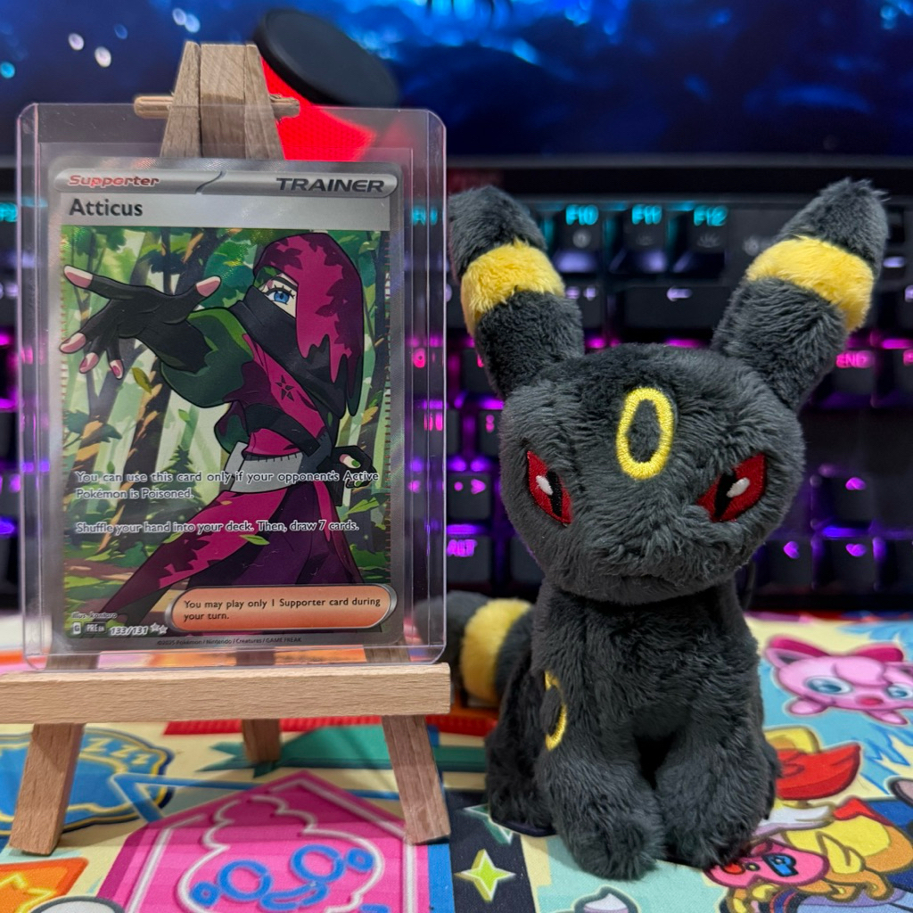 Pokemon Card Atticus SR 133/131 SV Original English
