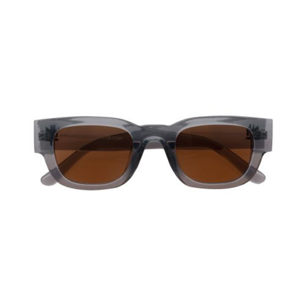HEIMZ TP Maternal Disaster sunglasses with brown transparent glasses