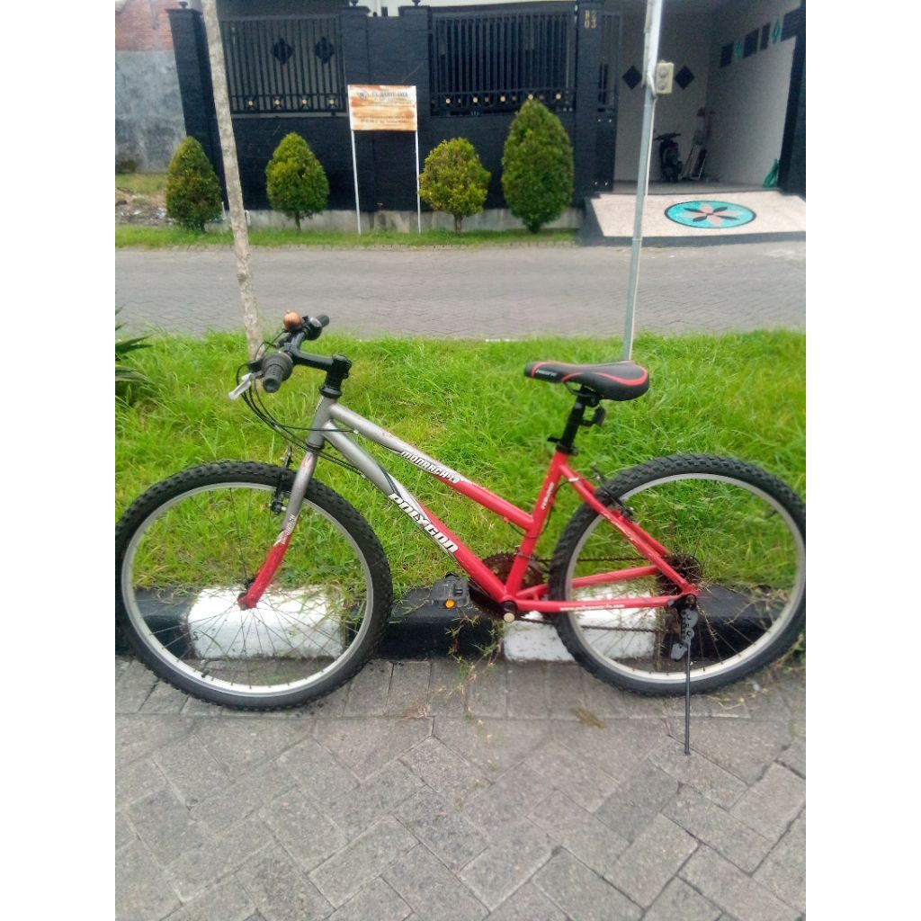Sepeda MTB vintage Polygon MONARCH lady 1.0 semua NORMAL 3x6 speed Shimano bisa juga jadi bahan sepe