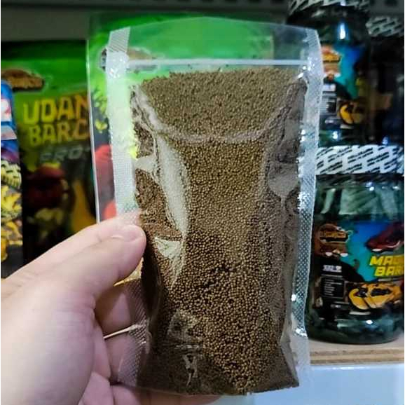 PELET PF 800 / PF 200 REPACK 100gr PRIMA FEED 500 PELET BENIH IKAN FLOATING