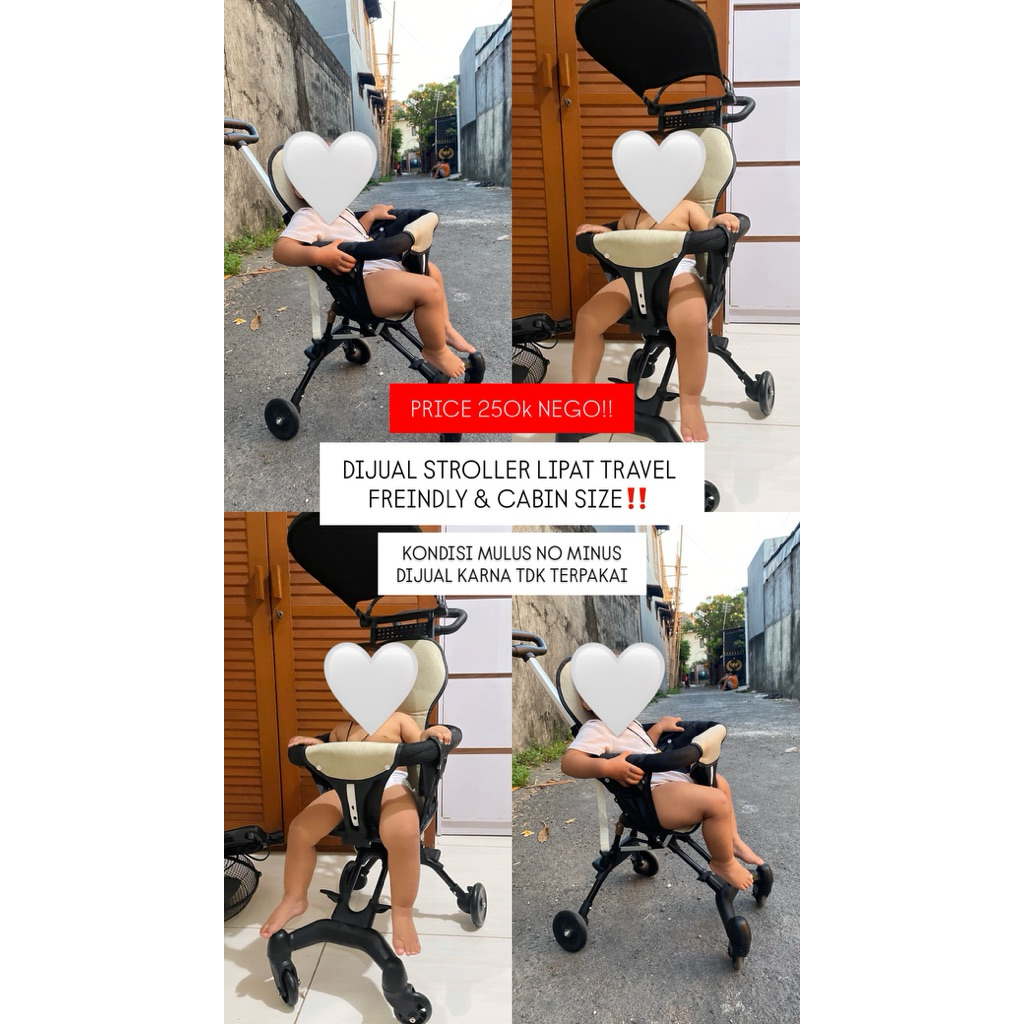 PRELOVED MAGIC STROLLER+KANOPI NEGO‼️