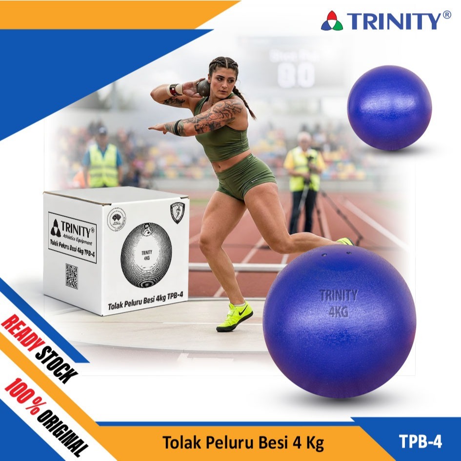 Tolak Peluru Besi 4kg TPB-4