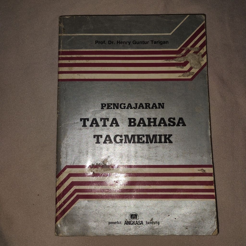 Buku Pengajaran Tata Bahasa Tagmemik (Buku Klasik Jadul)