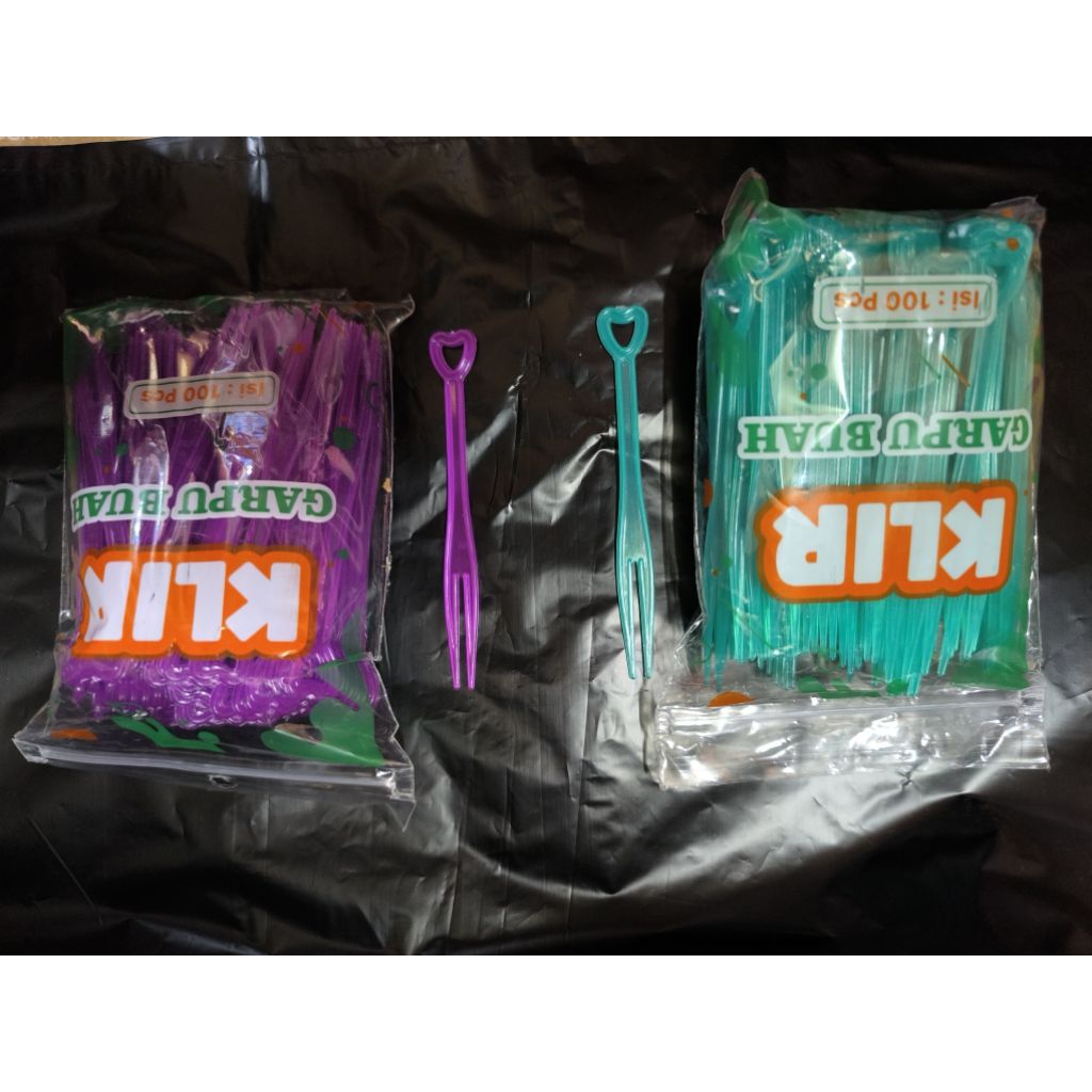 Garpu Kue / Garpu Buah / Garpu Kecil Plastik