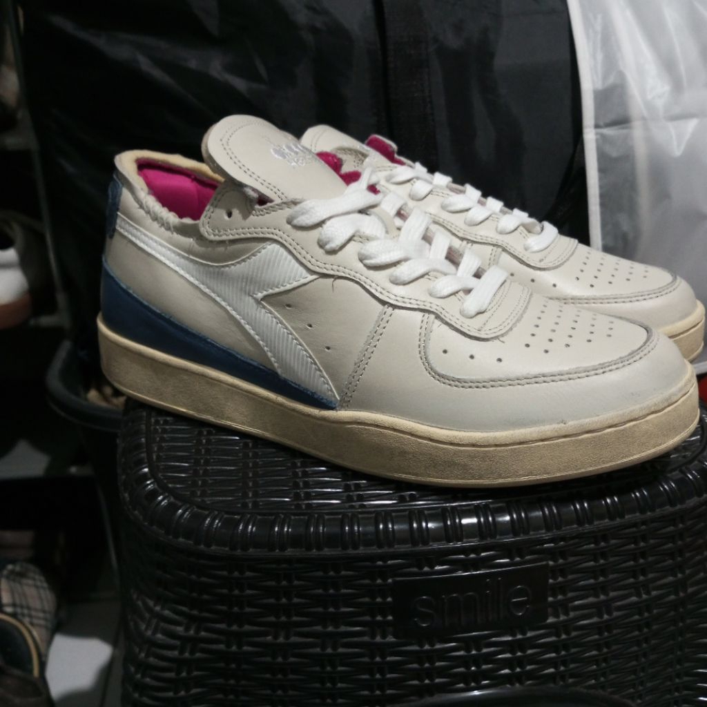 (NEW) Sepatu Diadora Heritage Sneakers Casuals Leather Basketball