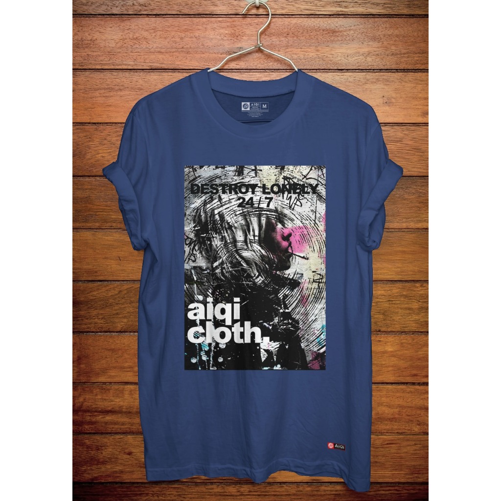 AIQI - Kaos Distro | Destroy Lonely  (Blue Jean)