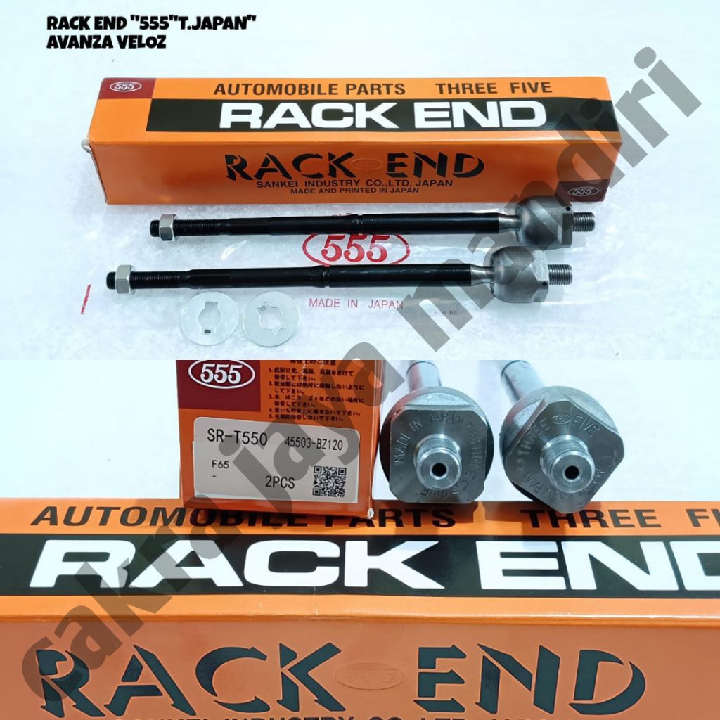 rack end "555"T.japan" avanza veloz original