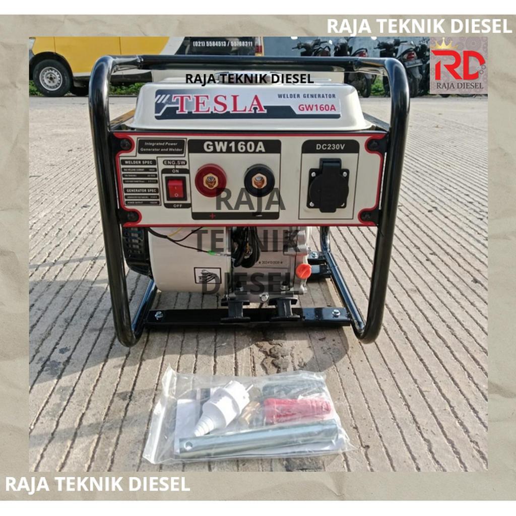Genset Las 160 Ampere GW160A Welding Generator Tesla GW-160A ORIGINAL