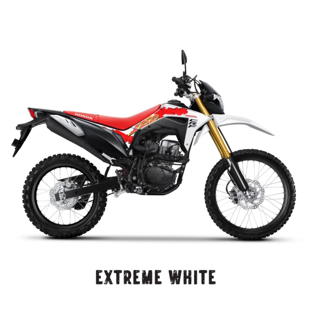 STIKER STRIPING LIS BODY MOTOR CRF 2025 PUTIH