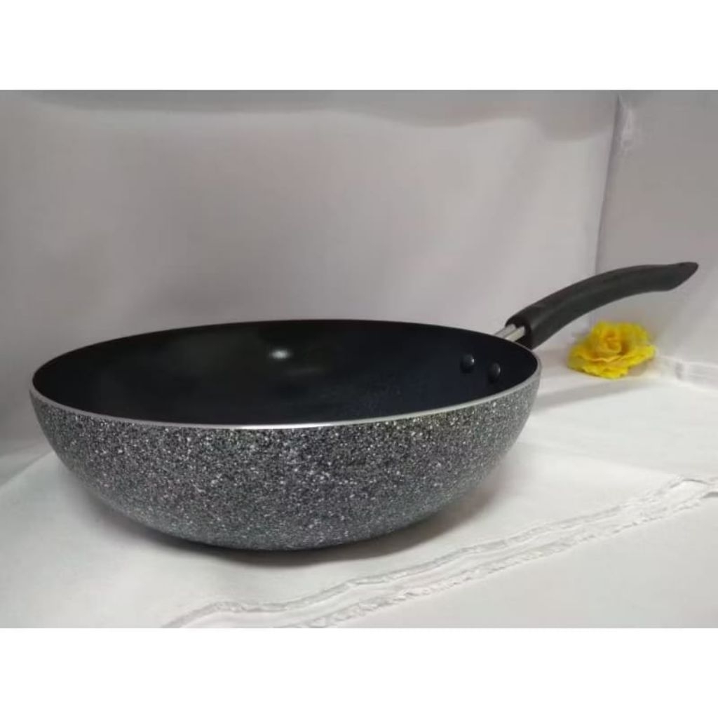 MAXIM NEOSTONE STIR FRY PANCI / WAJAN PENGGORENGAN KERAMIK TEFLON ANTI LENGKET 28 CM - 100 % ORI