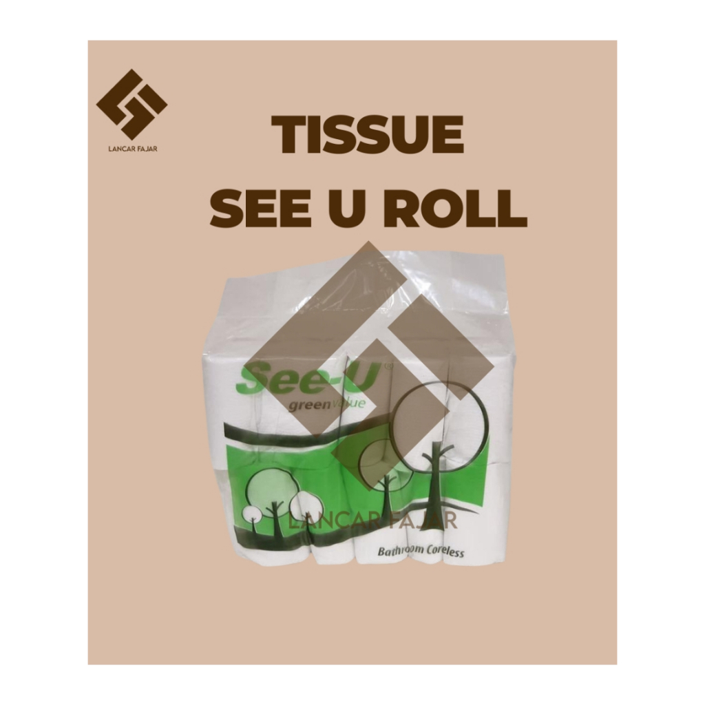 [LF] tissue roll | tisu toilet | tisu facial | tissue lembaran merk SEE U / TISSUE SEE-U TISU SEE U 
