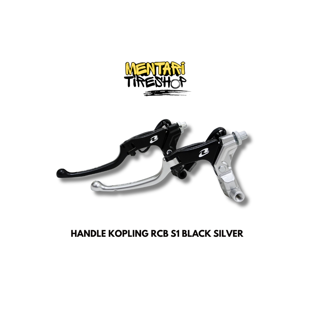 HANDLE KIRI RCB S1 - KOPLING HANDEL BLACK SILVER