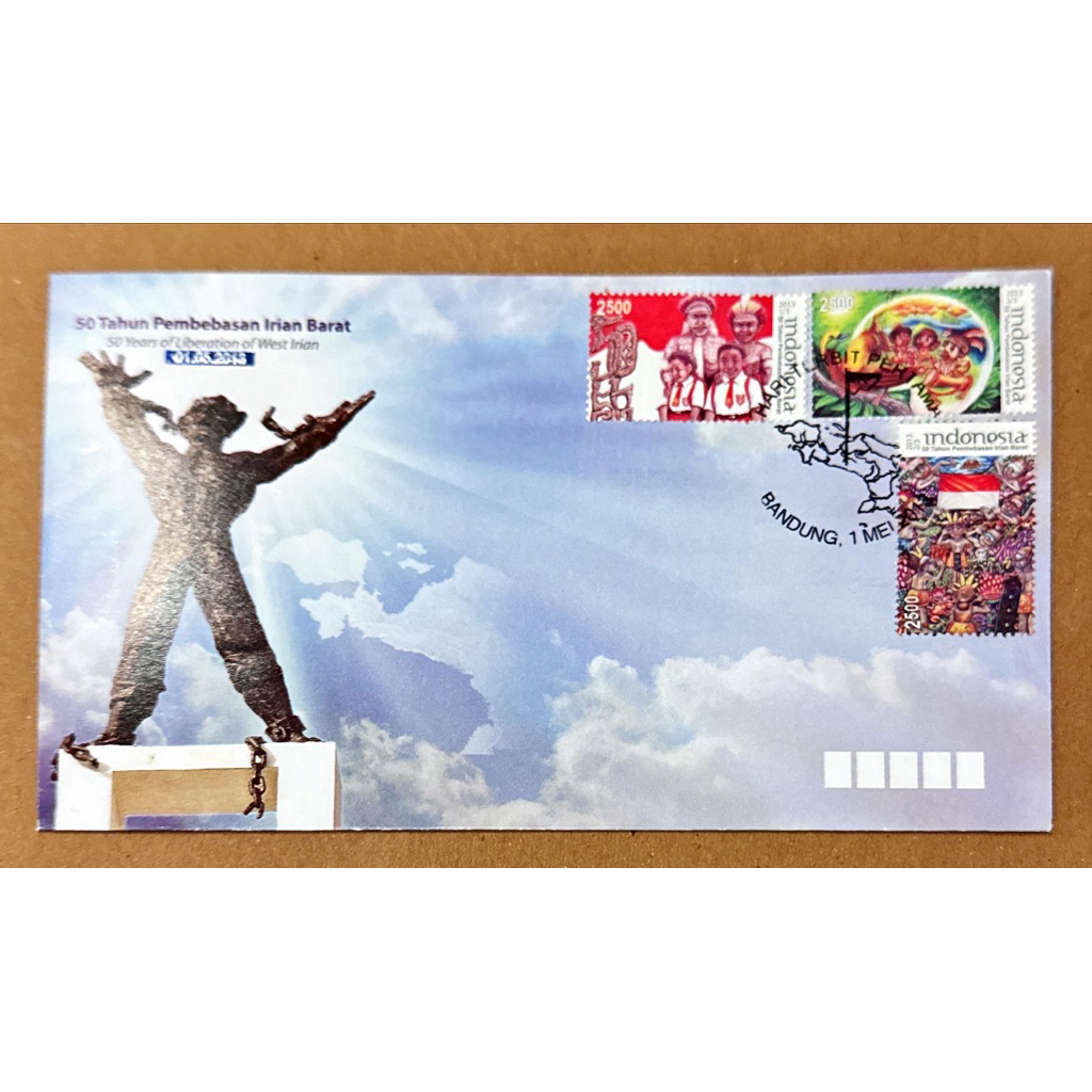 PRANGKO INDONESIA 2013 SHP 50th PEMBEBASAN IRIAN BARAT. MINT.