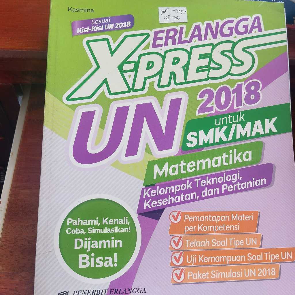 ERLANGGA X-PRESS UN MATEMATIKA SMK/MAK