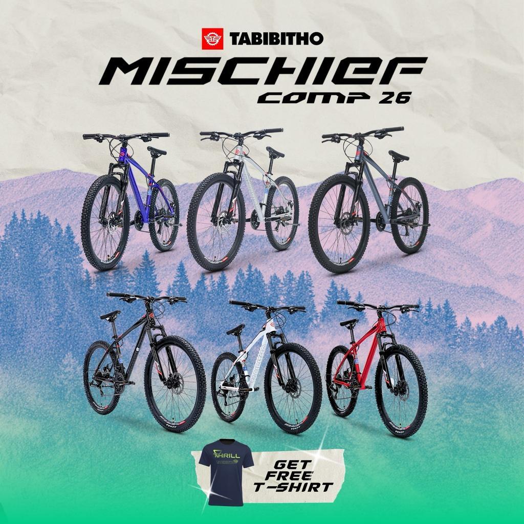 SEPEDA GUNUNG 26 MTB TABIBITHO MISCHIEF COMP - FRAME ALLOY