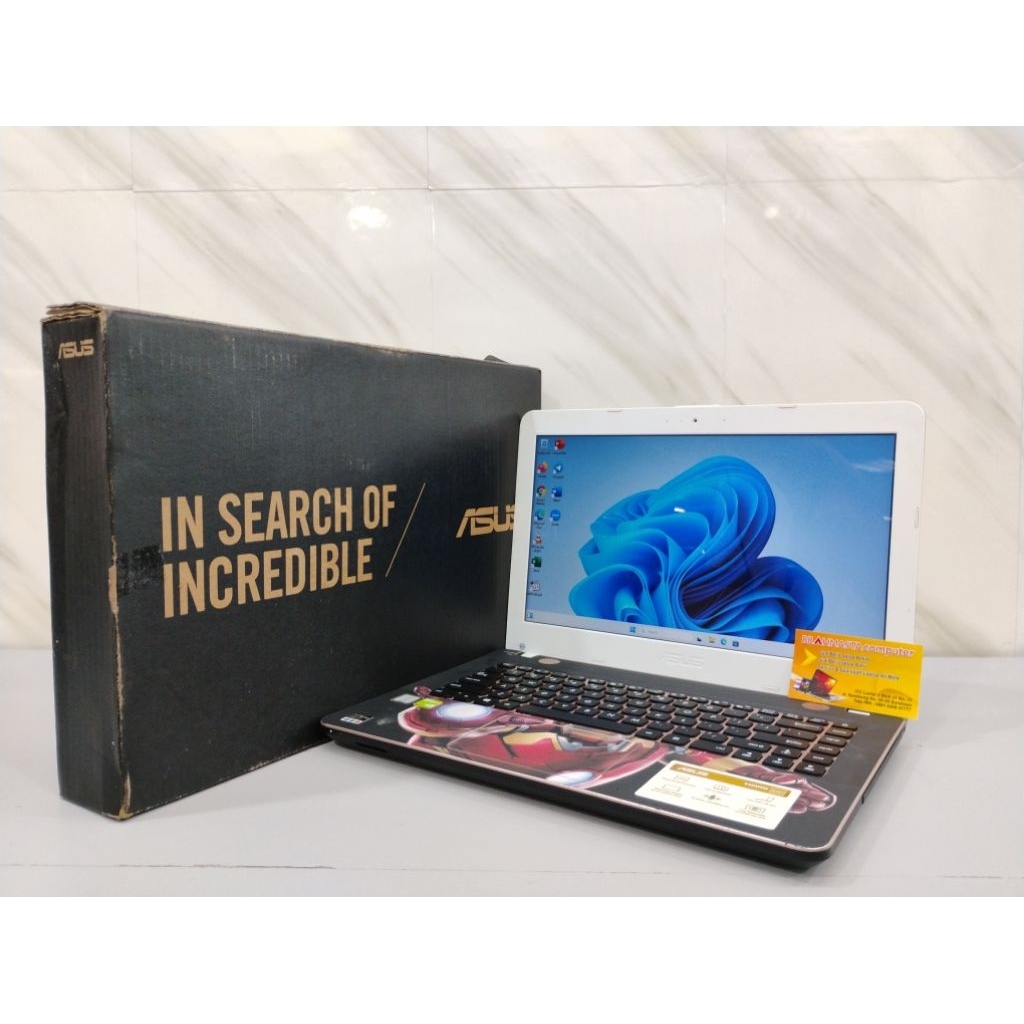LAPTOP ASUS VIVOBOOK 14-X441UBR SECOND SIAP PAKAI