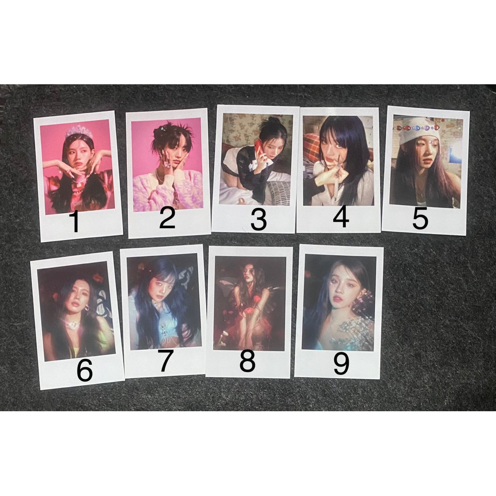 Official photocard pc i-dle (g)i-dle i feel pola album miyeon minnie soyeon yuqi shuhua gidle g-idle