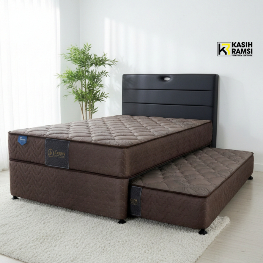 KASUR SORONG SPRING AMERICAN LUXURY 2IN1 120x200