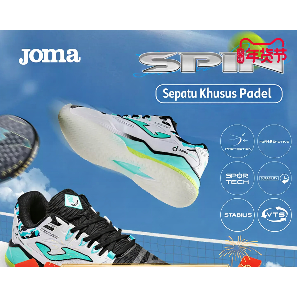 JOMA SPIN MEN PADEL SHOES - Sepatu Padel Pria