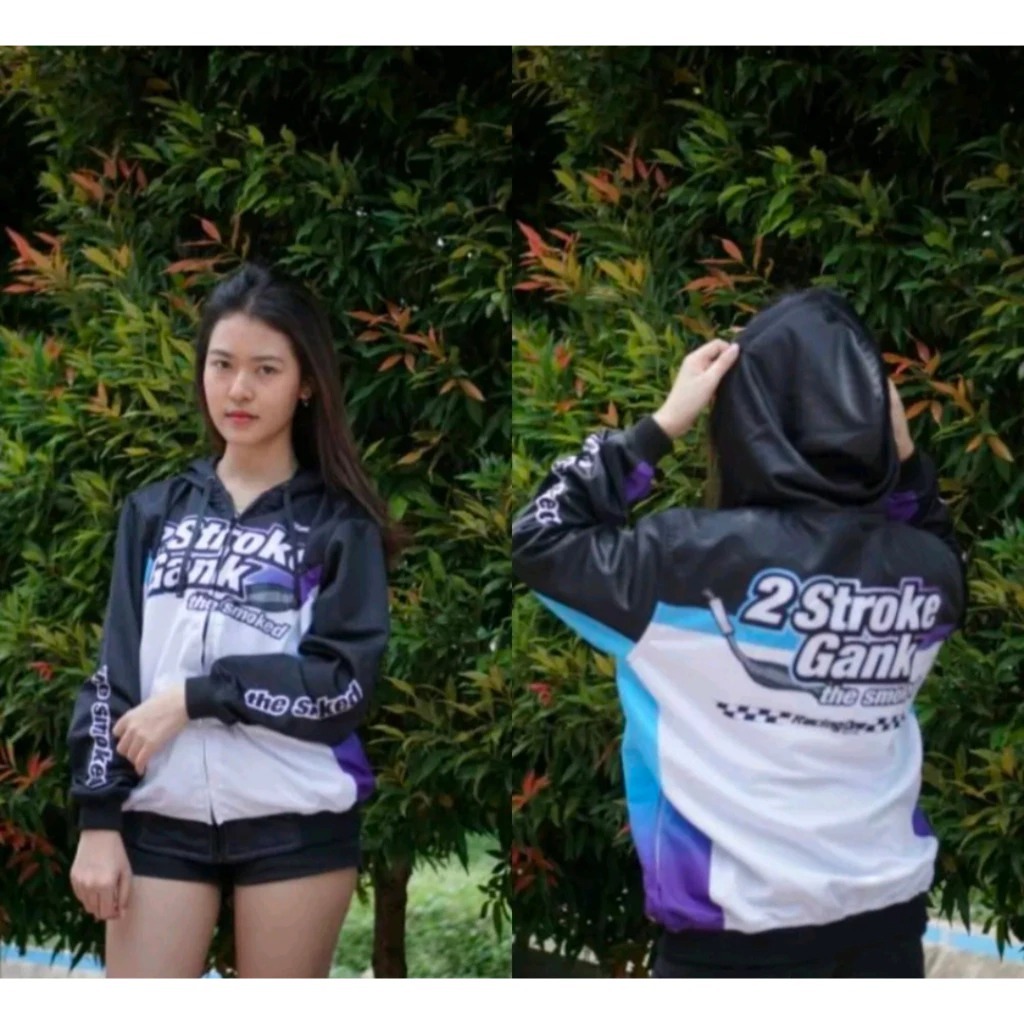 Jaket Racing 2Stroke The Smoked Two Stroke Gank