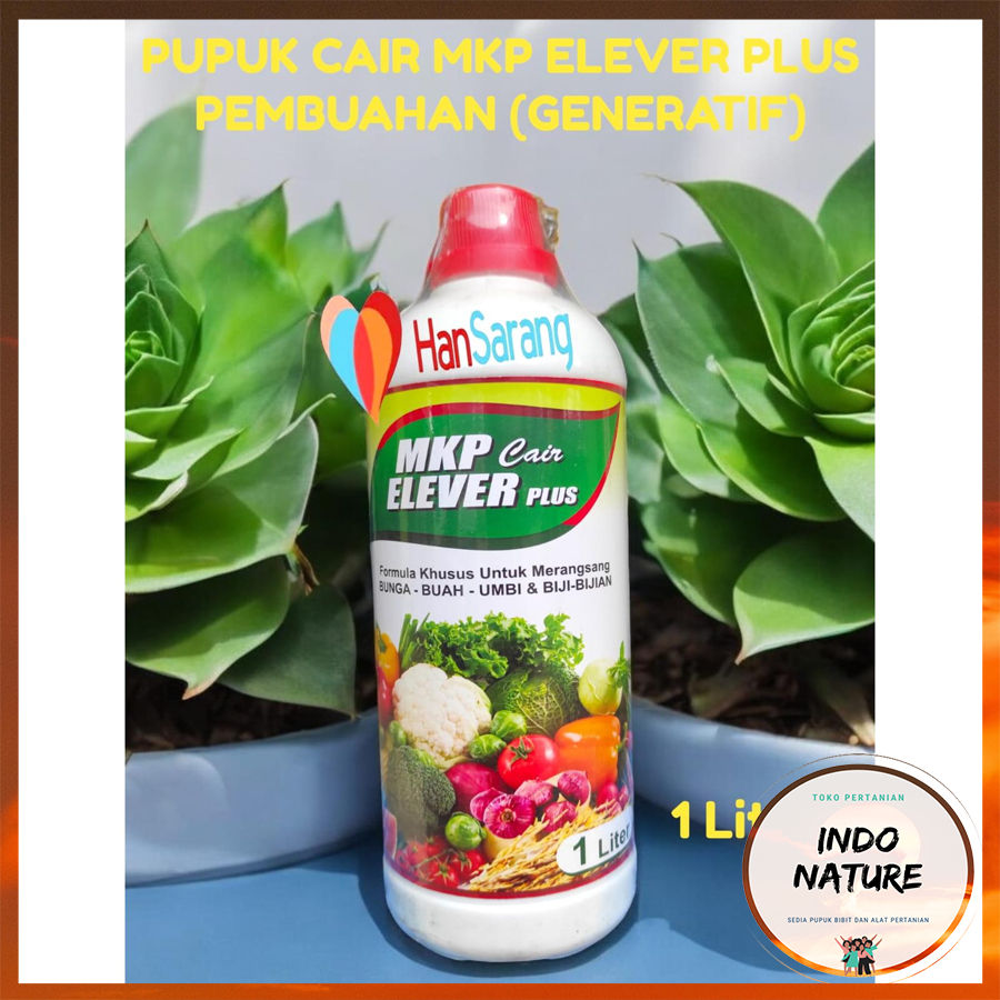 [ IndoNature ] MKP Cair 1 Liter Original Boster Bunga dan Buah MKP ELEVER PEMACU BUNGA BUAH UMBI DAN