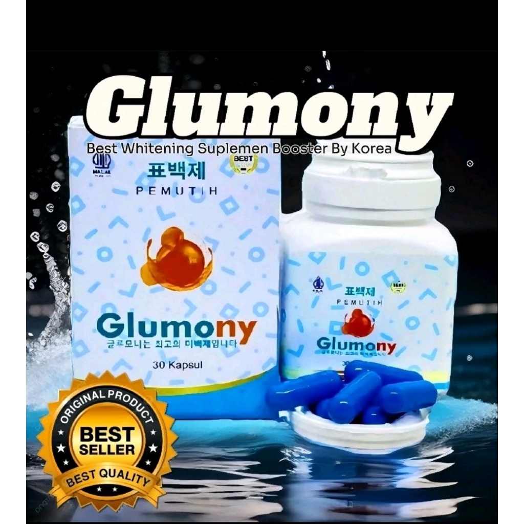 GLUMONY 10x Extra Mencerahkan Kulit Pemutih Badan Whitening Pemutih Wajah Original
