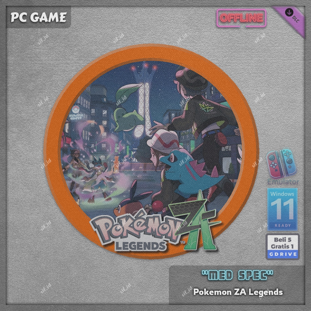Pokemon Legends Z-A | DLC - PC Game Switch Emulator