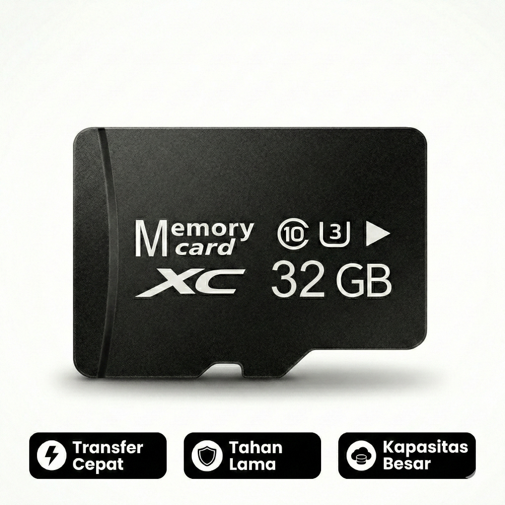Kartu Memori Class10 32GB 64GB 128GB Cocok Untuk HP Kamera DVR