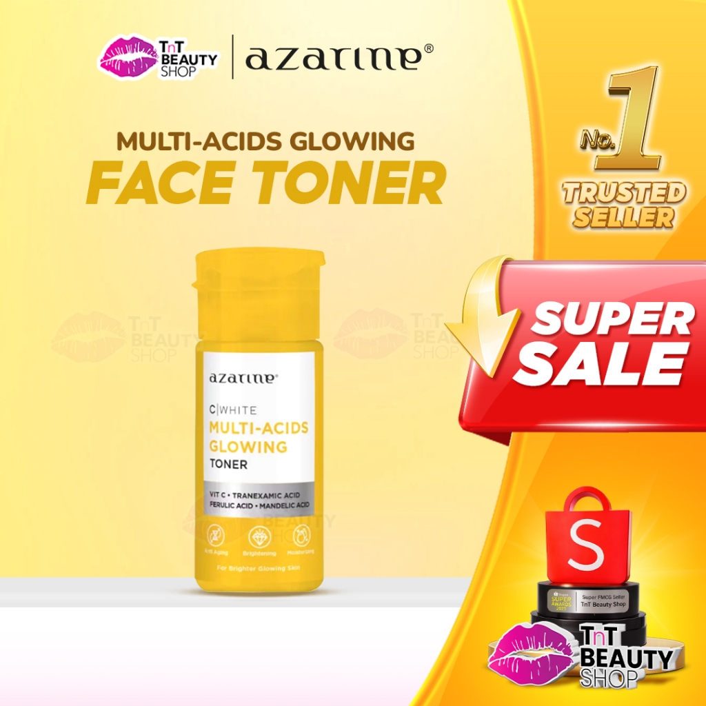 {SUPER SALE} Azarine C-White Multi Acids Glowing Toner 90 ml | Tnt Beauty Shop